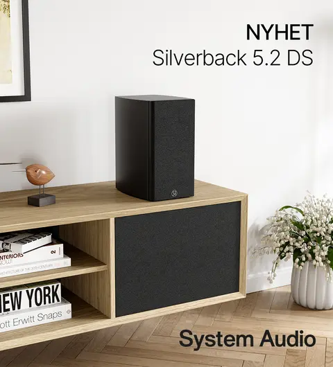 System Audio Silverback 5.2 nyhet banner